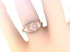 Morganite Engagement Ring 14K Rose Gold Engagement Ring Mother's Day Gift Etsy Gif Ideas Unique Engagement Ring Statement Ring Gems - V1070