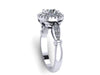 Forever Brilliant Moissanite Engagement Ring Diamond Wedding Ring 14k Gold Bridal Rings Vintage Jewelry Victorian Engagement Ring - V1040
