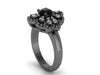 Black Diamond Engagement Ring Mothers Day Gift Wedding Ring 14k Black Gold Bridal Ring Jewelry Vintage Rings Etsy Original Jewellery -V1141